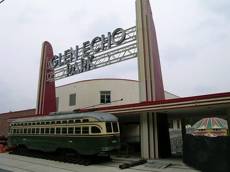 Entrance to Glen Echo Park, Maryland