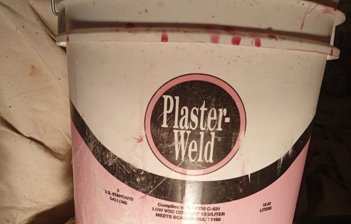 Plaster weld