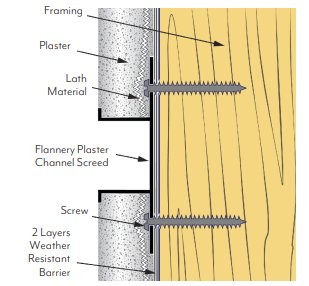 Hand split wood lath