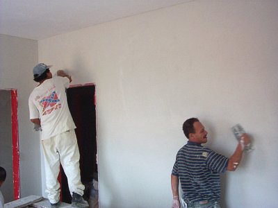 veneer plaster over painted drywall