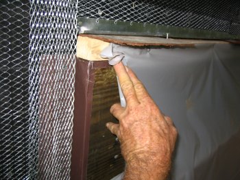 attaching a ledger board
